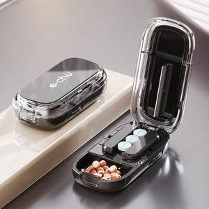 Pill Cutter & Storage Box