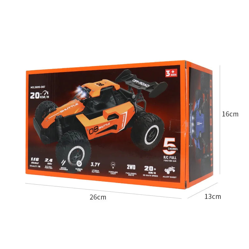 1:16 RC Drift Racing Truck 2.4G High Speed with LED Lights