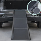 Folding Pet Ramp for Cars and SUVs with Side Rails