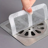 Self Adhesive Floor Drain Mesh Filter Sticker (Hairs and Insects Blocker)