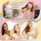 Portable Folding Pocket Comb with Mirror Hair Styling Tool