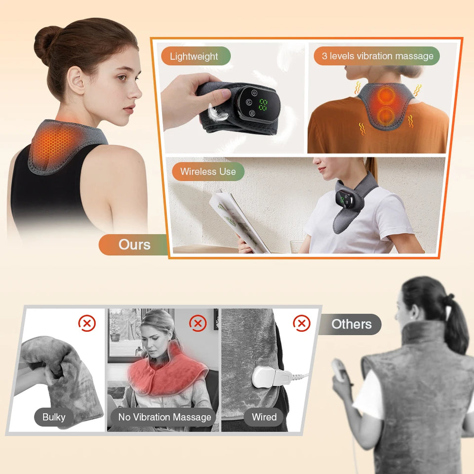 Electric Heating Massager for Foot, Ankle and Wrist