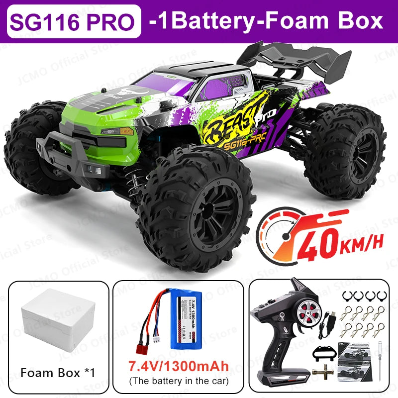 SG116MAX Brushless 1:16 4WD RC Drift Car (Up to 80 km/h)