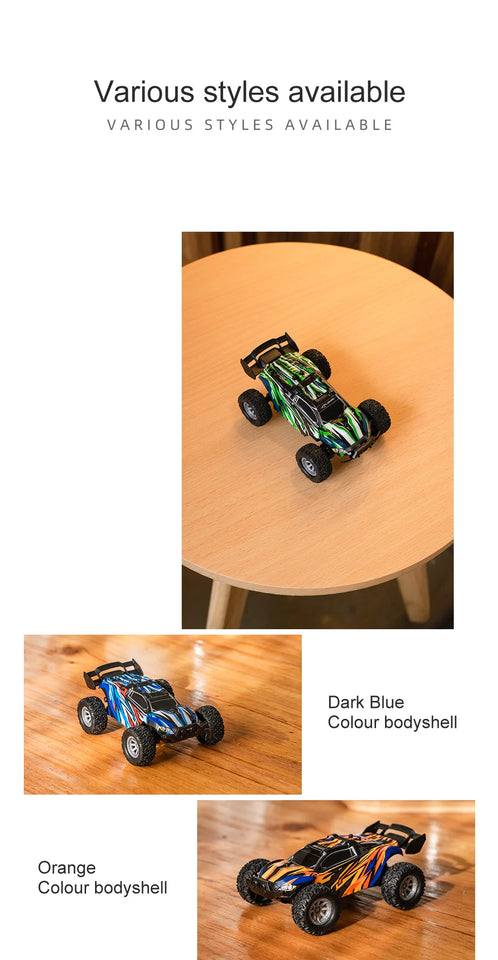 1:32 Mini RC Car 20 km/h 2.4GHz Off Road Drift Crawler