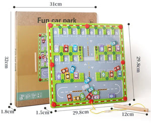 Montessori Alphabet Parking Maze