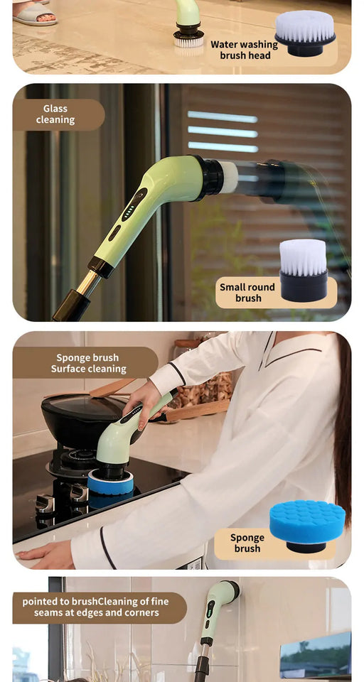 Wireless Electric Cleaning Brush Multifunctional Household Tool