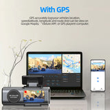 4K Dash Cam Car Camera with Night Vision and GPS