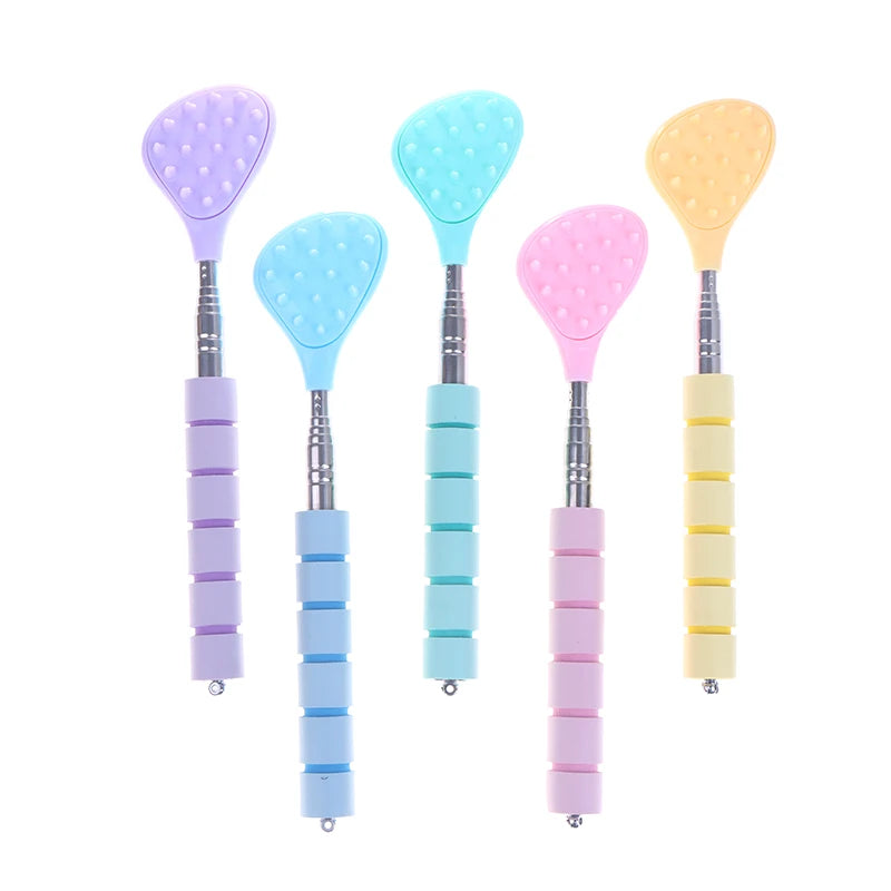 Extendable Cactus Back Scratcher for Pets Retractable Massager