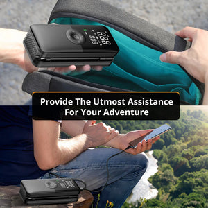 Portable Tire Inflator Rechargeable Air Compressor Pump