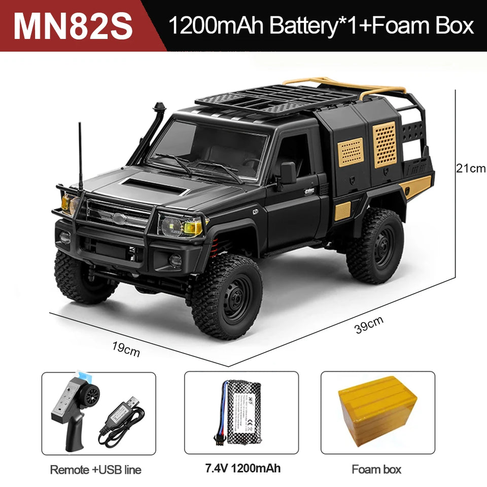 MN82S 1:12 4WD RC Crawler Pickup Truck (LC79 Style)