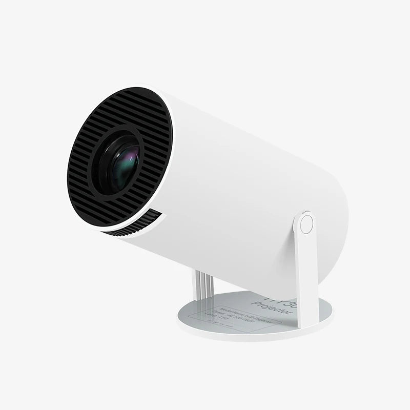 Portable Android 11 Projector WiFi 6 Bluetooth 5.0 720p Native 4K Support