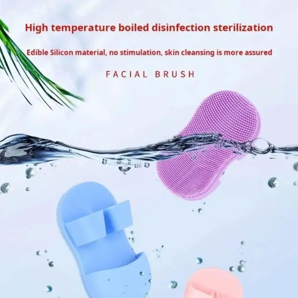 Silicone Facial Cleansing Brush Deep Pore Exfoliator