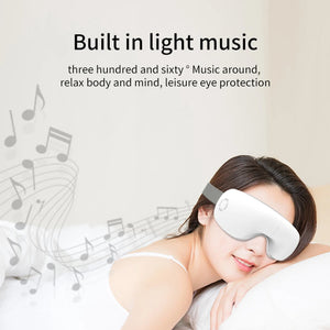 Heated Eye Massager, Vibration & Music for Complete Eye Relaxation