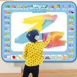 Magic Water Drawing Mat with Reusable Pens for Kids