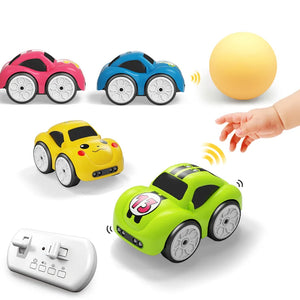 Rechargeable Smart Toy Car for Kids Obstacle Sensing and Fun Lights