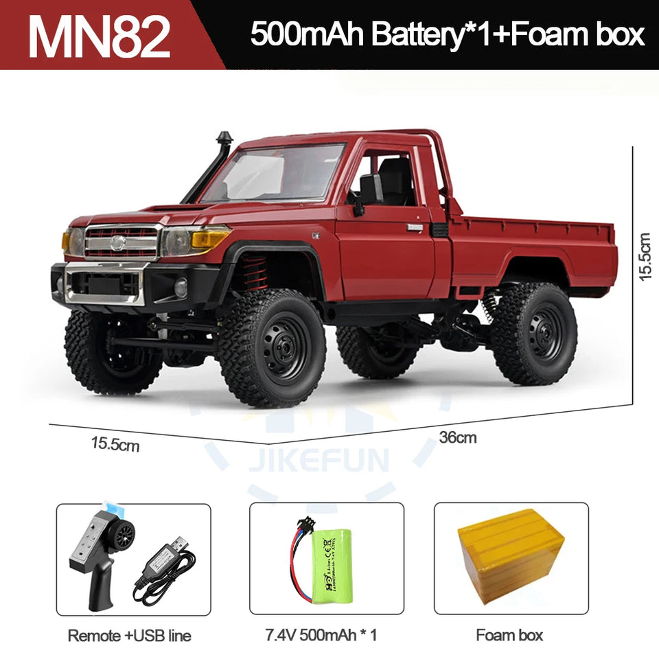 MN82S 1:12 4WD RC Crawler Pickup Truck (LC79 Style)