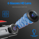 4K Dash Cam Car Camera with Night Vision and GPS