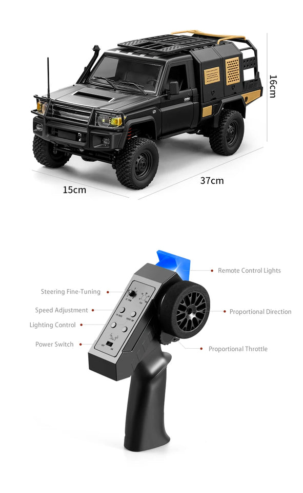 MN82S 1:12 4WD RC Crawler Pickup Truck (LC79 Style)