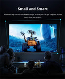Portable Android 11 Projector WiFi 6 Bluetooth 5.0 720p Native 4K Support