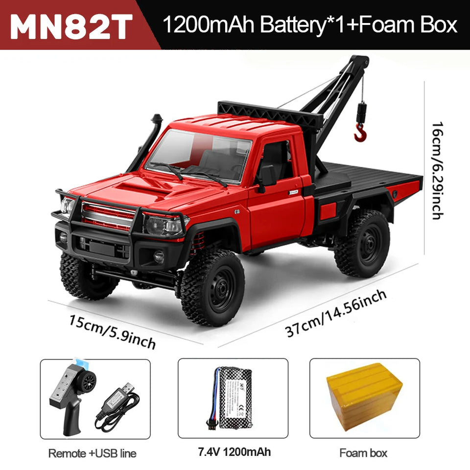 MN82S 1:12 4WD RC Crawler Pickup Truck (LC79 Style)