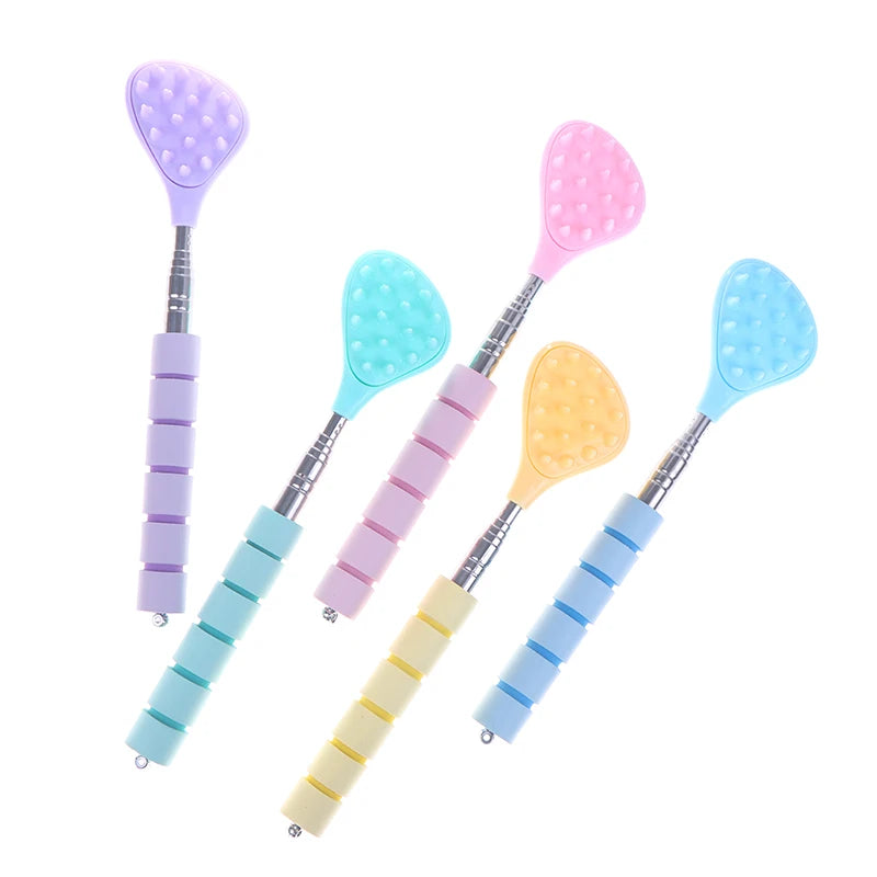Extendable Cactus Back Scratcher for Pets Retractable Massager