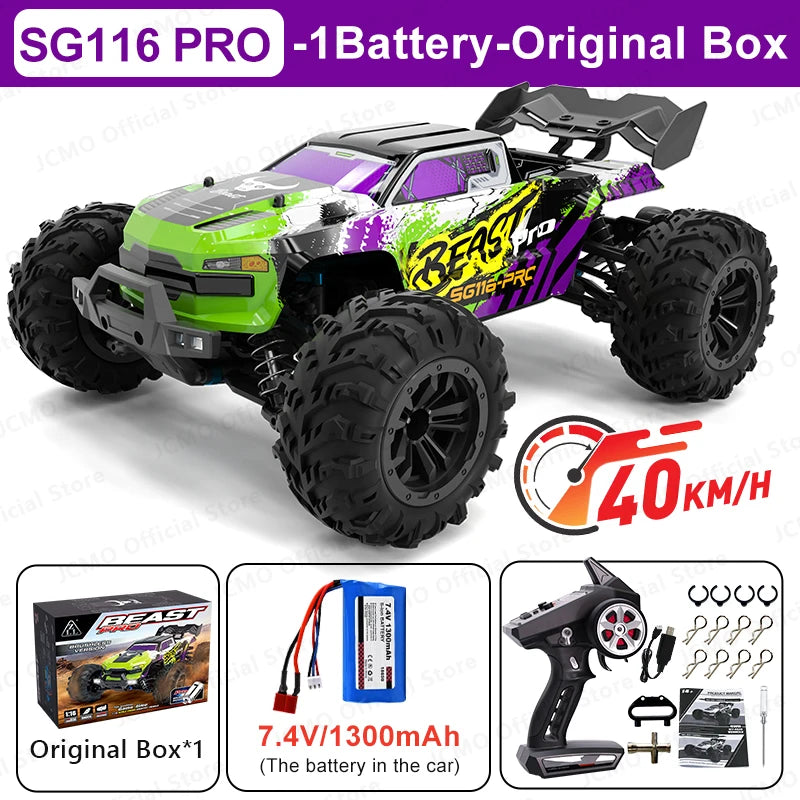 SG116MAX Brushless 1:16 4WD RC Drift Car (Up to 80 km/h)
