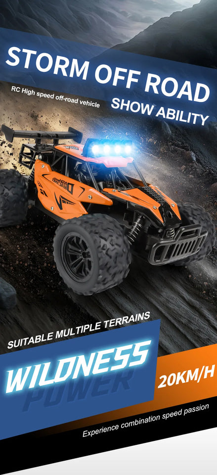 1:16 RC Drift Racing Truck 2.4G High Speed with LED Lights