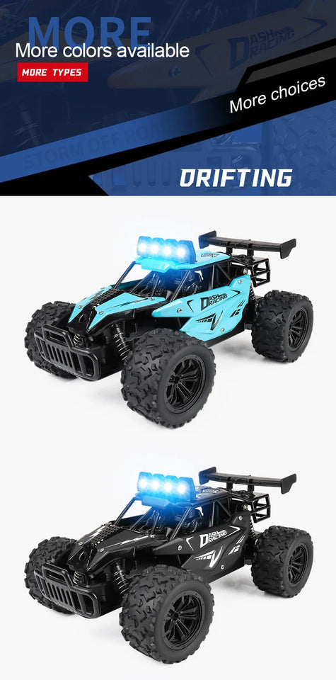 1:16 RC Drift Racing Truck 2.4G High Speed with LED Lights