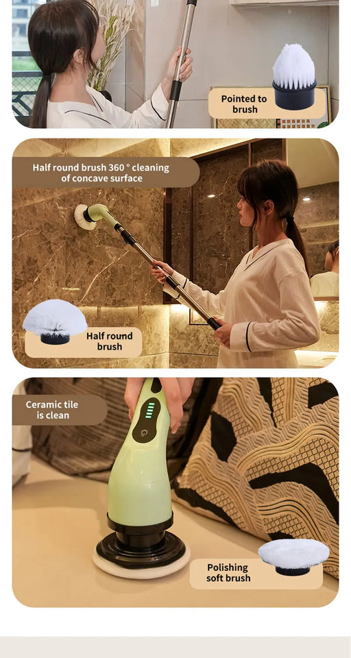 Wireless Electric Cleaning Brush Multifunctional Household Tool