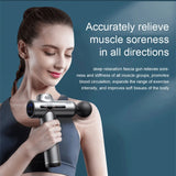Deep Tissue Massage Gun for Pain Relief – 8 Heads | Portable Muscle Massager