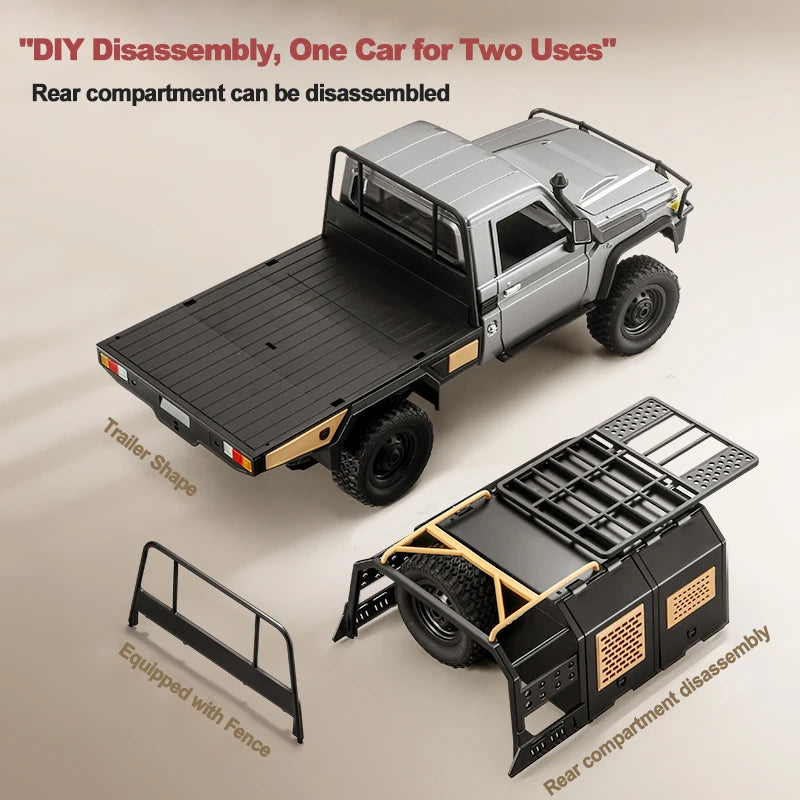 MN82S 1:12 4WD RC Crawler Pickup Truck (LC79 Style)