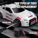 4WD RC Drift Car 2.4G High Speed 20 km/h with LED Lights