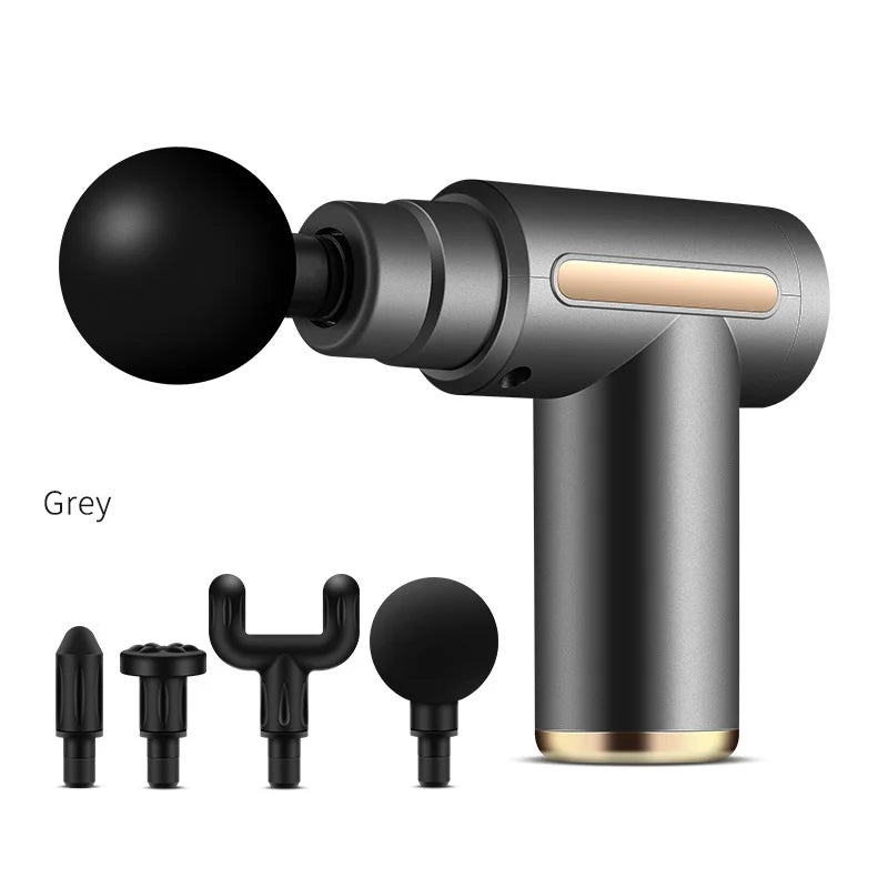 Deep Tissue Massage Gun for Pain Relief – 8 Heads | Portable Muscle Massager