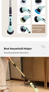 Wireless Electric Cleaning Brush Multifunctional Household Tool