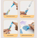 Magic Water Drawing Mat with Reusable Pens for Kids