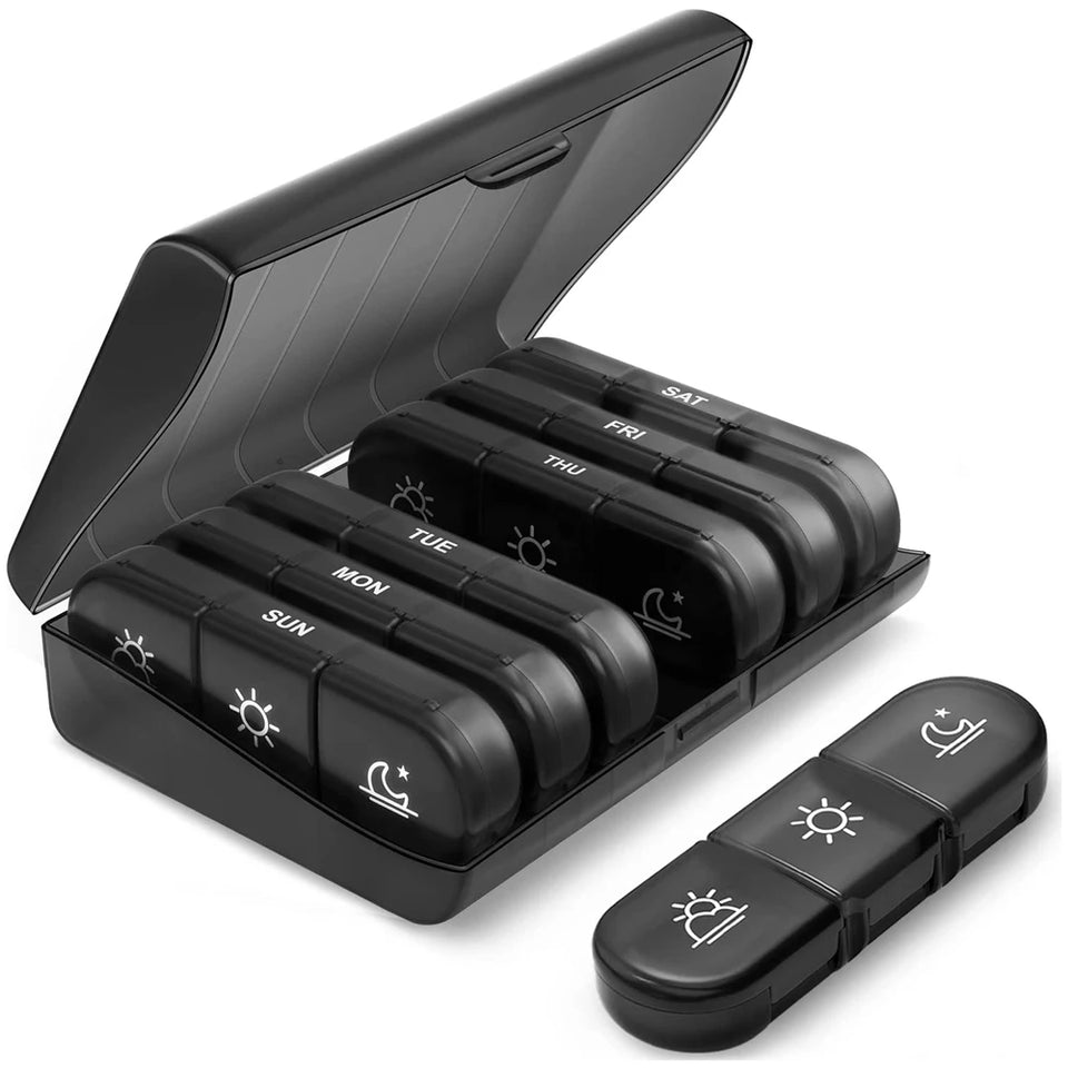 7-Day Pill Organizer Box