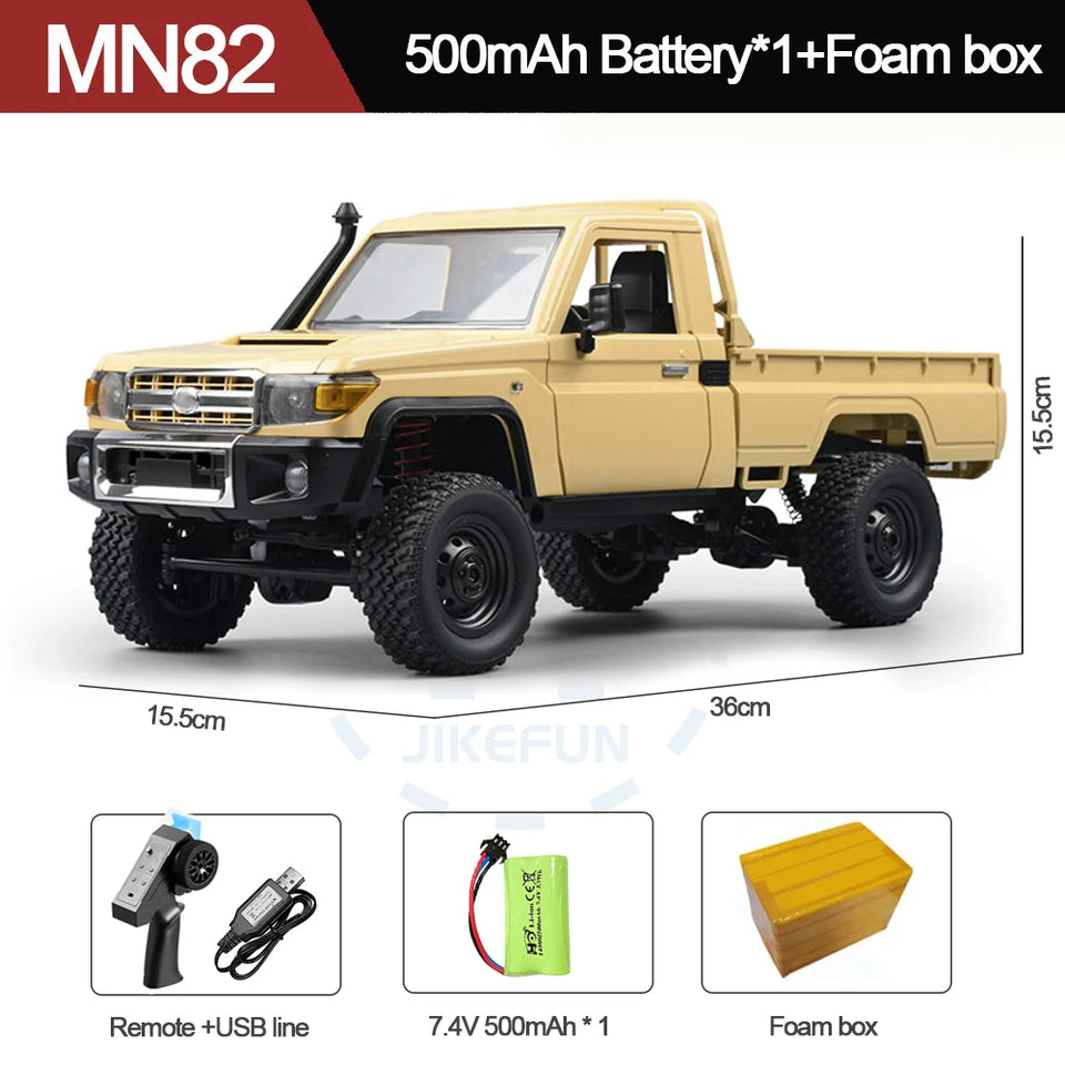 MN82S 1:12 4WD RC Crawler Pickup Truck (LC79 Style)