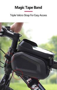 Bicycle Phone Bag with Touch Screen and Large Storage