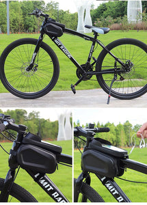 Bicycle Phone Bag with Touch Screen and Large Storage