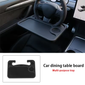 Car Steering Wheel Tray Table for Food, Drinks and Laptop