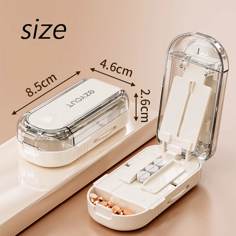 Pill Cutter & Storage Box