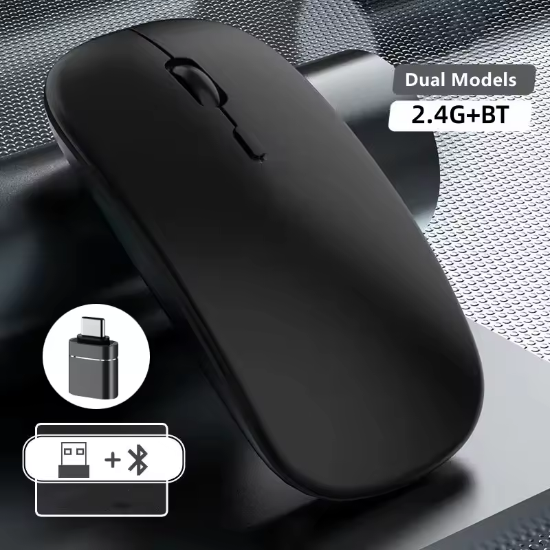 Silent Rechargeable Wireless Mouse