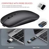 Silent Rechargeable Wireless Mouse