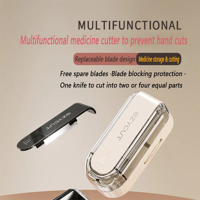 Pill Cutter & Storage Box