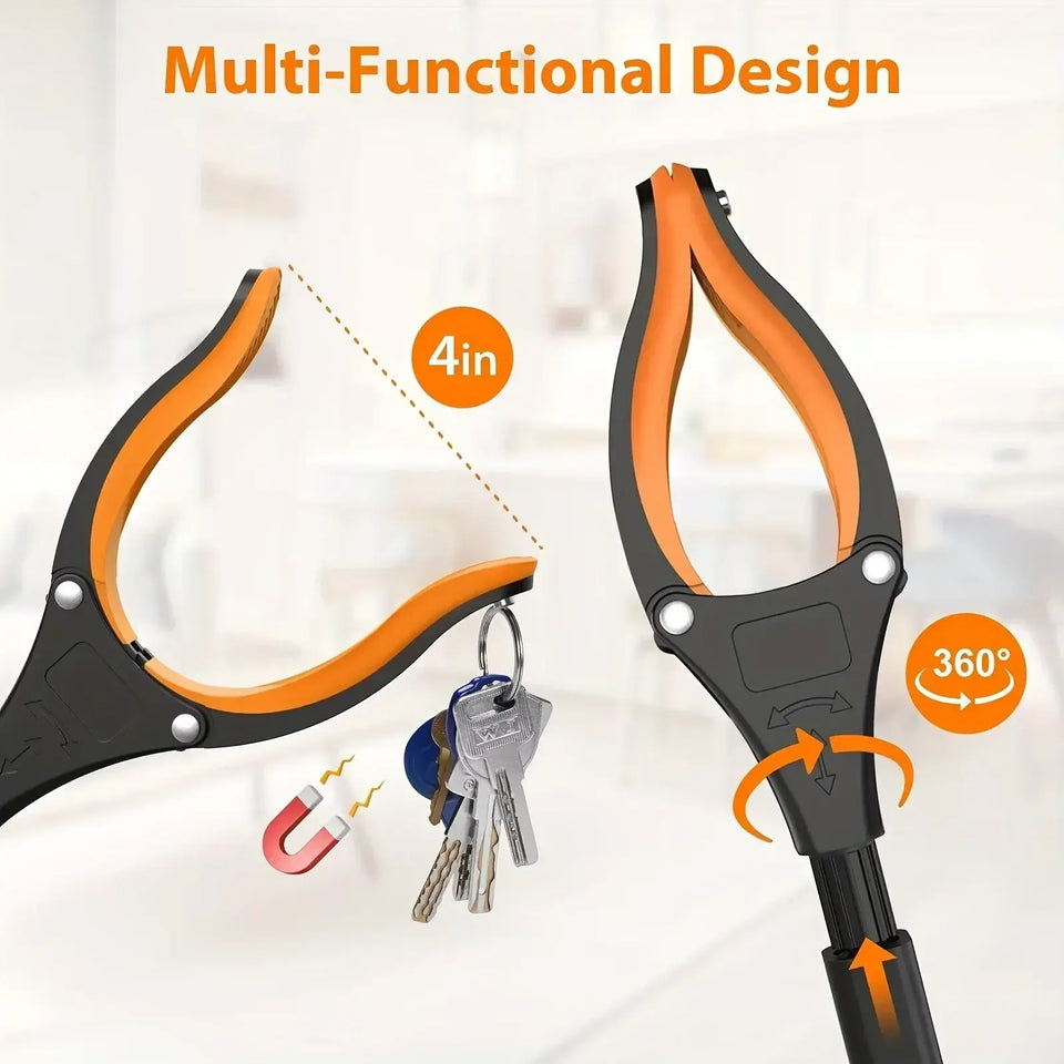 32 Inch Rotating Reacher Grabber Tool