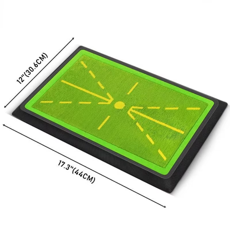 Golf Swing Training Mat with Strike Trace Detection