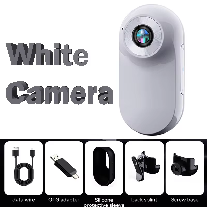 Mini Pet Collar Camera with 1080P HD Video and LCD Display