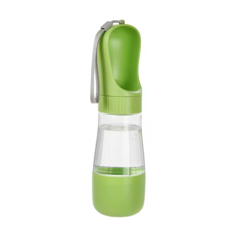 Portable Dog Water Bottle with Food Container and Bowl