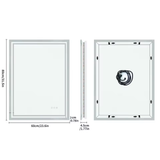 LED Bathroom Mirror with Anti Fog Touch Light