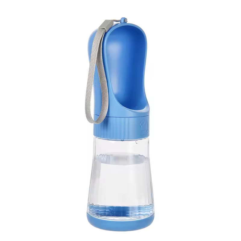 Portable Dog Water Bottle with Food Container and Bowl